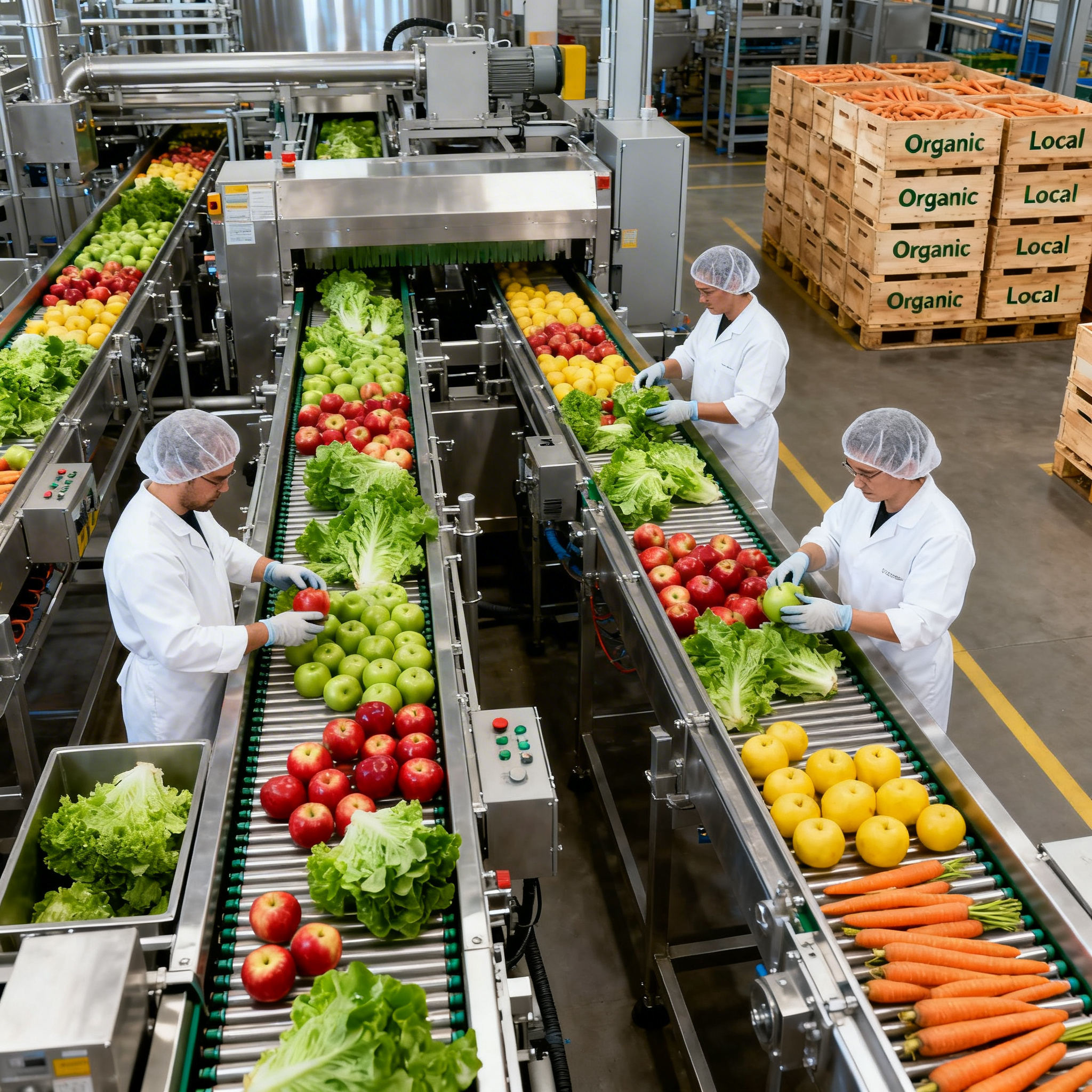 فرز وتعبئة الحاصلات الزراعية: خطوات أساسية لرفع الجودة وتقليل الفاقد