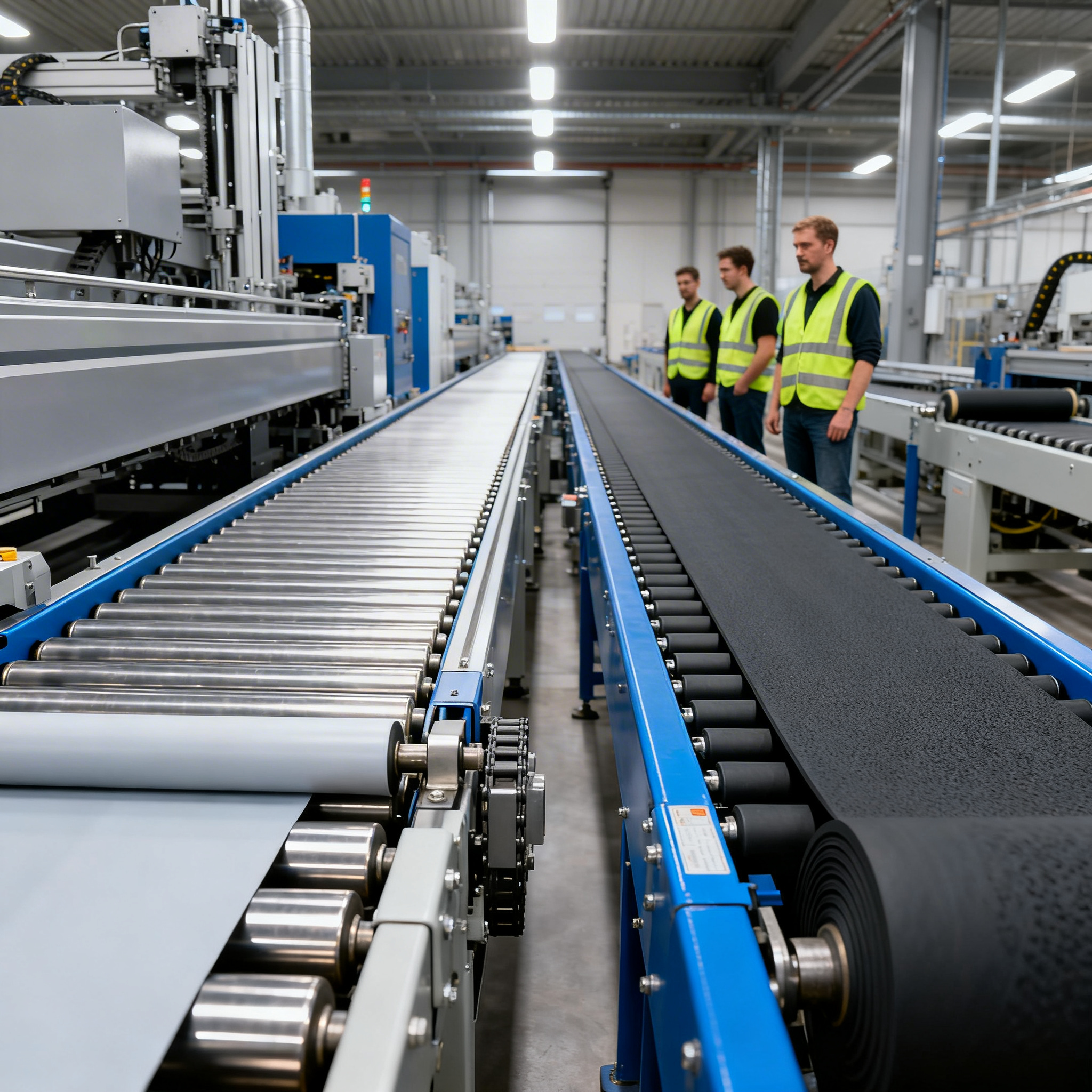 سيور PVC و Rubber: الفرق بينهما وكيف تختار الأنسب لخط الإنتاج