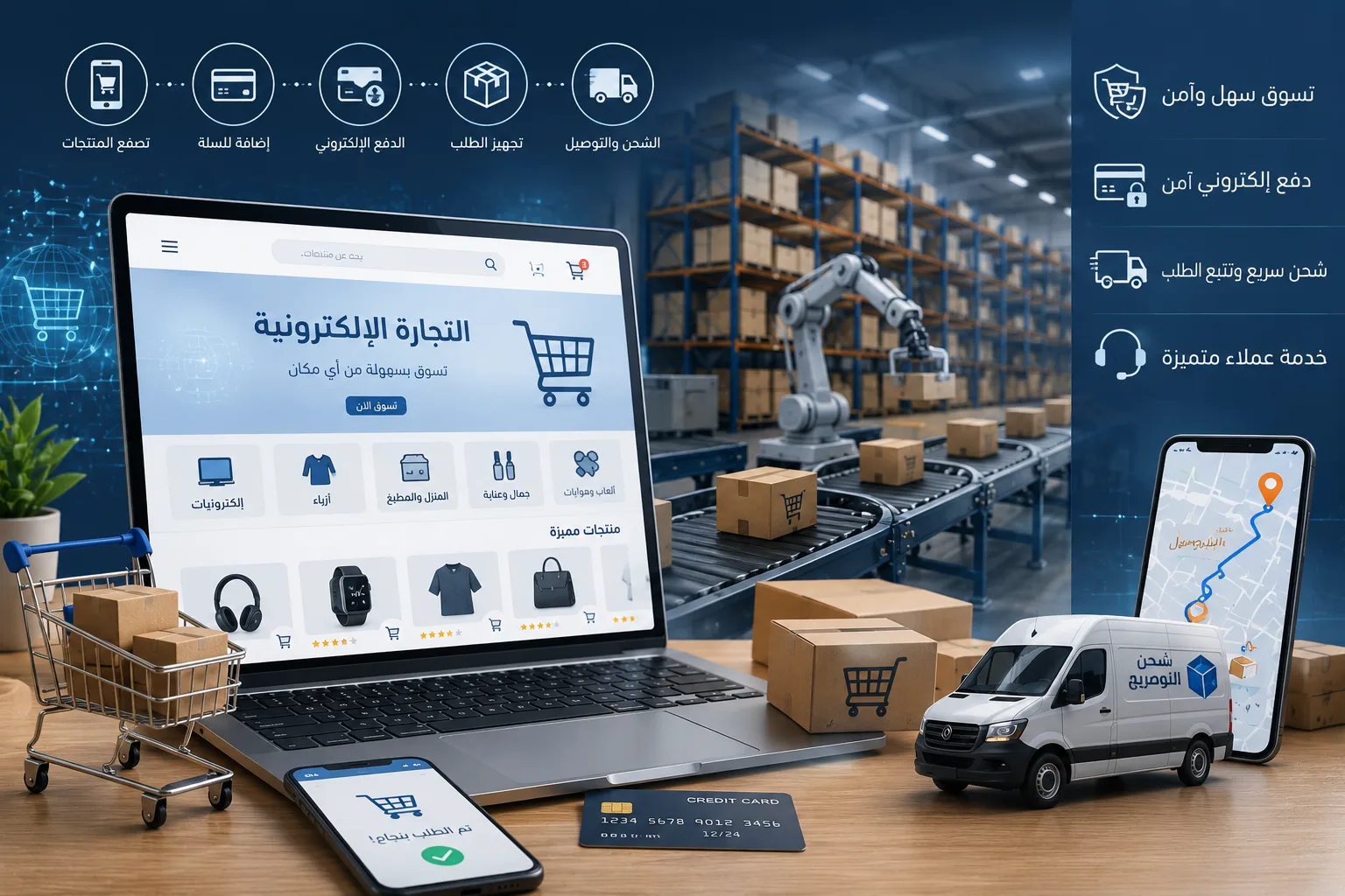 التجارة الإلكترونية