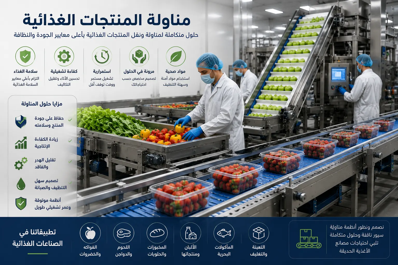 مناولة المنتجات الغذائية
